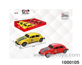 1:24 simulated return alloy car in display box