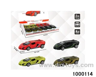 1:28 simulated return alloy car W L/M in display box