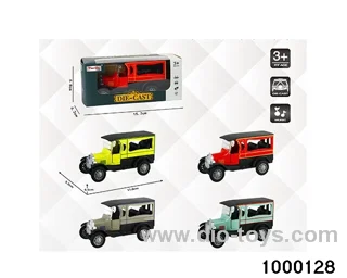 1:32 simulated return alloy car W L/M in window box
