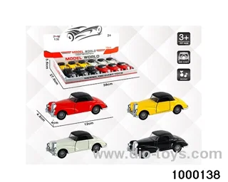 1:32 simulated return alloy car W L/M in display box