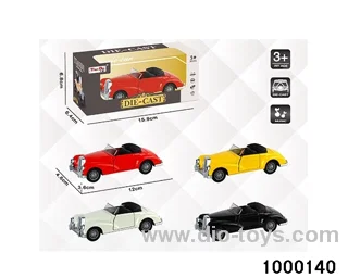 1:32 simulated return alloy car W L/M in window box