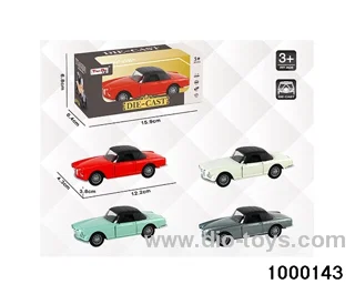 1:32 simulated return alloy car  in window box