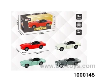 1:32 simulated return alloy car W L/M in window box