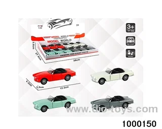 1:32 simulated return alloy car W L/M in display box