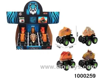Dinosaur Inertia Big Swing Car (4 models mixed)