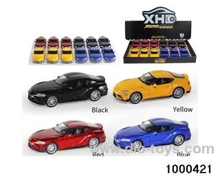 12pcs 1:32 pull back alloy car with light&sound