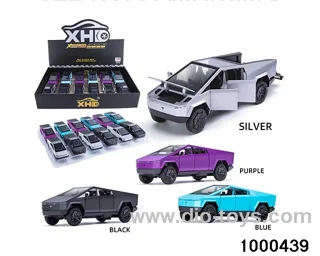 12pcs 1:32 pull back alloy car with light&sound