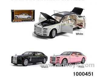 1:24 pull back alloy car with light&sound