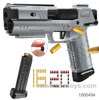 Soft Bullet Blaster Toy With Shell Ejection