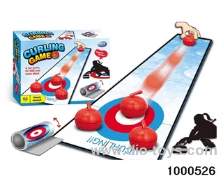 Curling game in color box