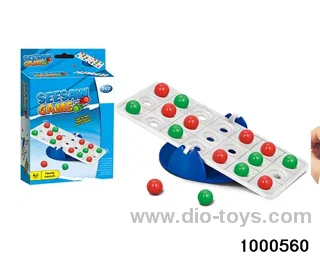 Bead seesaw in color box