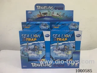 Sea lion trap in display box