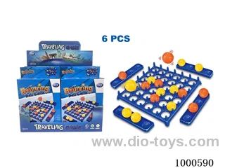 Bounce ball game in display box