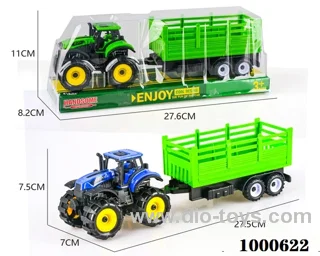 Inertial off-road farmer trailer