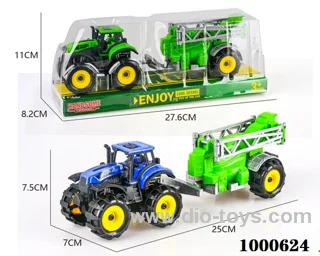 Inertia off-road farmer's trailer