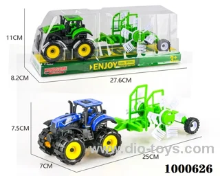 Inertial off-road farmer hauls windmill