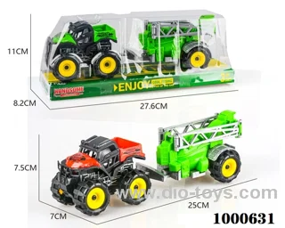 Inertial ATV farmer's truck water trailer