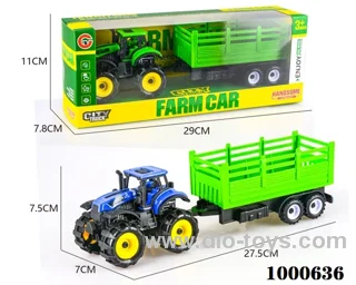 Inertial off-road farmer trailer