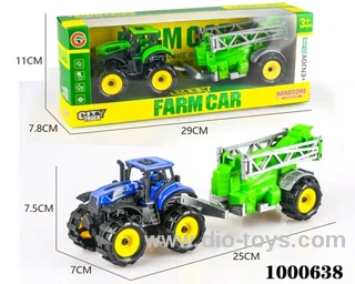 Inertia off-road farmer's trailer