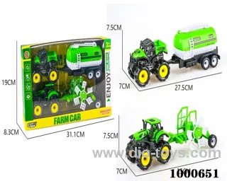 Two in an inertial off-road farmer's car set