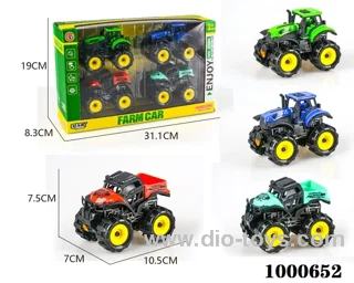 Four-pack inertial off-road farmer's car set