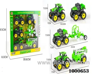 Four-pack inertial off-road farmer's car set