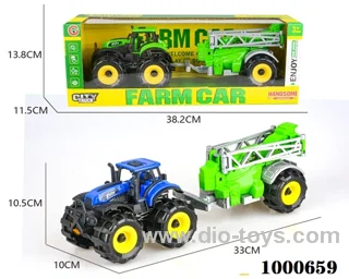 Inertia off-road farmer's trailer