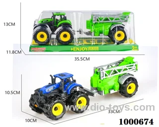 Inertia off-road farmer's trailer