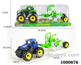 Inertial off-road farmer hauls windmill
