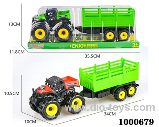 Inertial All terrain farmer trailer