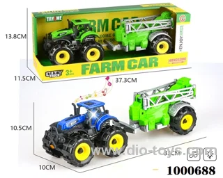 Lights and Music inertia off-road farmer car water trailer