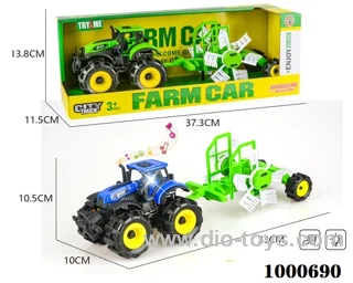 Light Music inertia off-road farmer car towing windmill