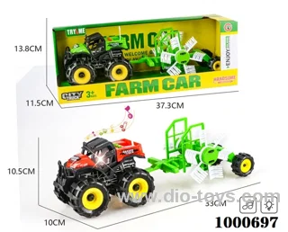 Lights and Music Inertia ATV farmer truck towing windmill