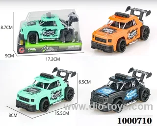 Large jeep with inertia frame