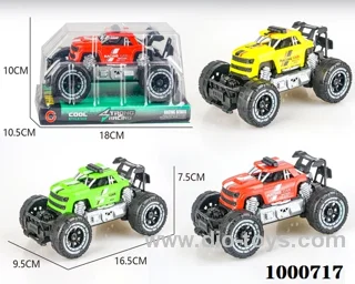 Small inertial frame off-road pickup truck