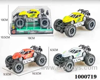 Small inertial frame off-road sports car police car