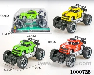 Large inertial frame off-road pickup truck