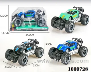 Large inertial frame off-road sports car police car