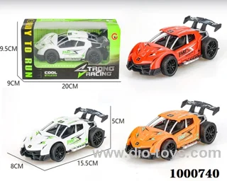 Large inertial frame sports car