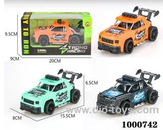Large jeep with inertia frame