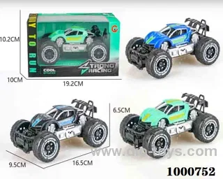 Small inertial frame off-road sports car police car