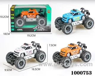 Small inertial frame off-road pickup police car