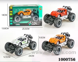 Large inertial frame off-road sports car