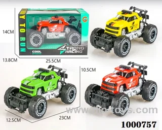 Large inertial frame off-road pickup truck