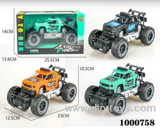 Large inertial frame off-road jeep