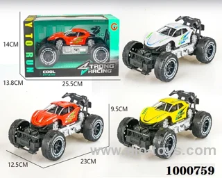 Large inertial frame off-road sports car police car