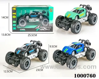 Large inertial frame off-road sports car police car