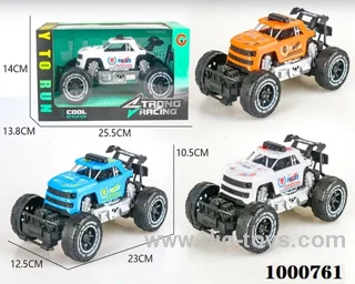 Large inertia frame off-road pickup police car