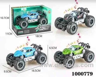 Trumpet light music inertial skeleton off-road sports car