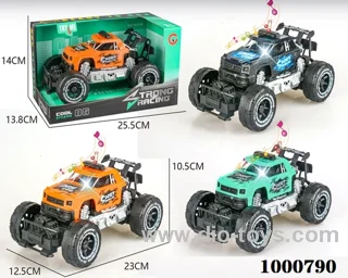 Jumbo light music inertial skeleton off-road Jeep